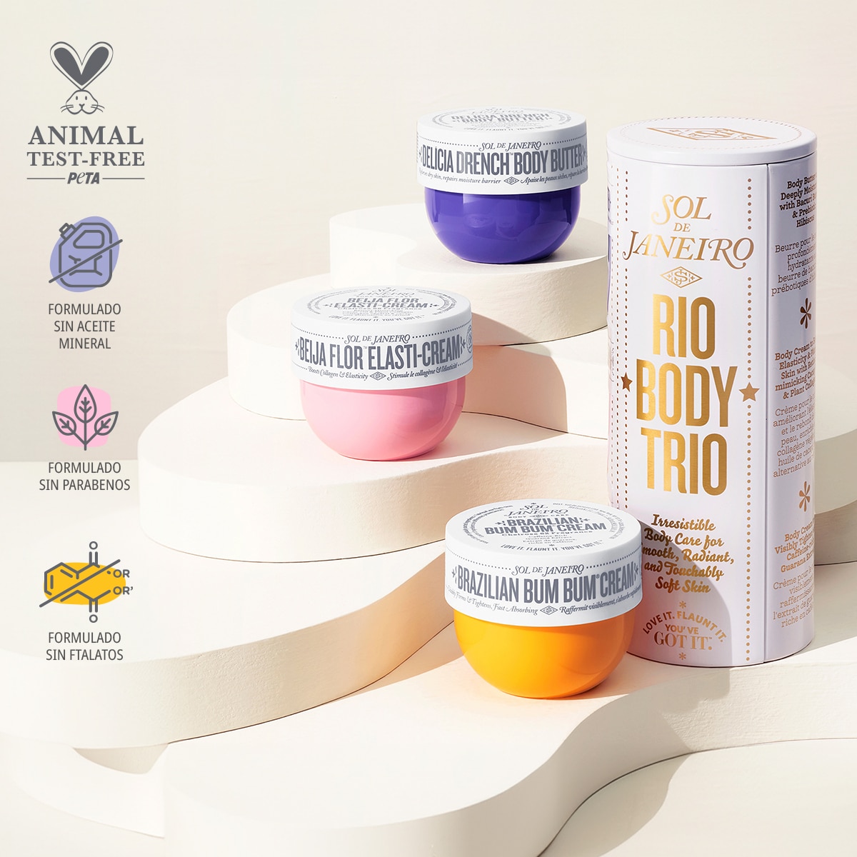RIO BODY CREAM TRIO SET (SET DE CREMAS CORPORALES)